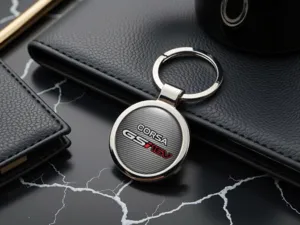 Opel Portachiavi Eleganti Lega Lucida Metallica